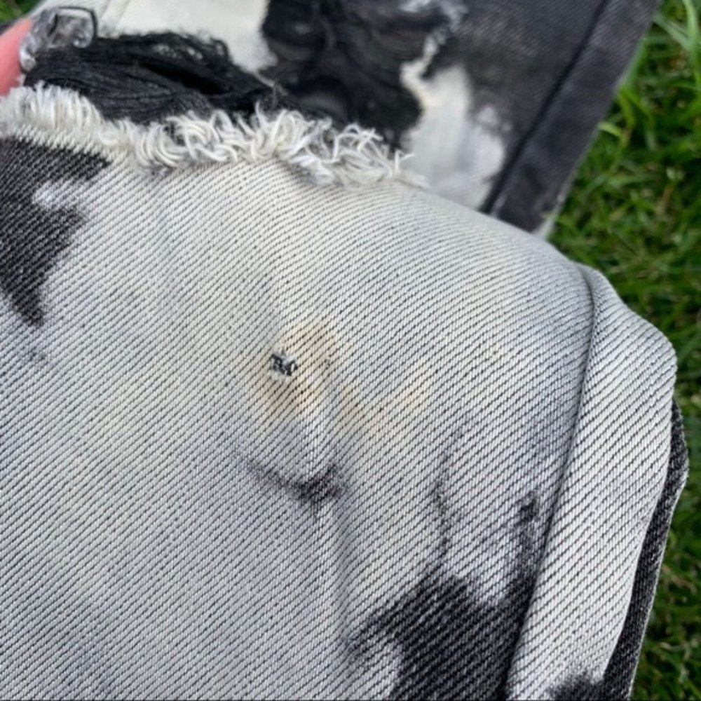 Glamorous Tall Bleach Dye Distressed Jeans - Picture 7 of 11